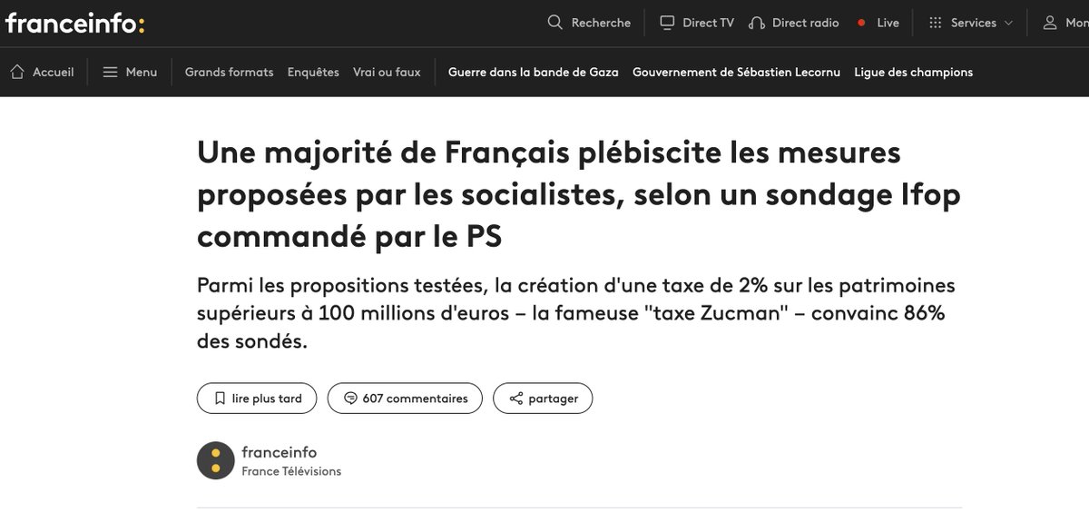 plus aucun doute sur le fait que c'est pays est intellectuellement en mort clinique.

50 ans de socialisme. La France est par terre. 
Solution : ENCORE PLUS DE SOCIALISME.