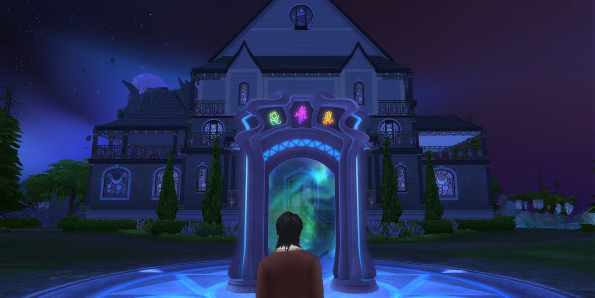 Howell_Legacy's tweet photo. Sylas's first time in the Realm of magic! Sylas is discovering his magical roots &amp; family history 🪄💕✨

#Sims4 #TS4 #TS4Gameplay #ShowUsYourSims https://t.co/zXwg8M6Fmk