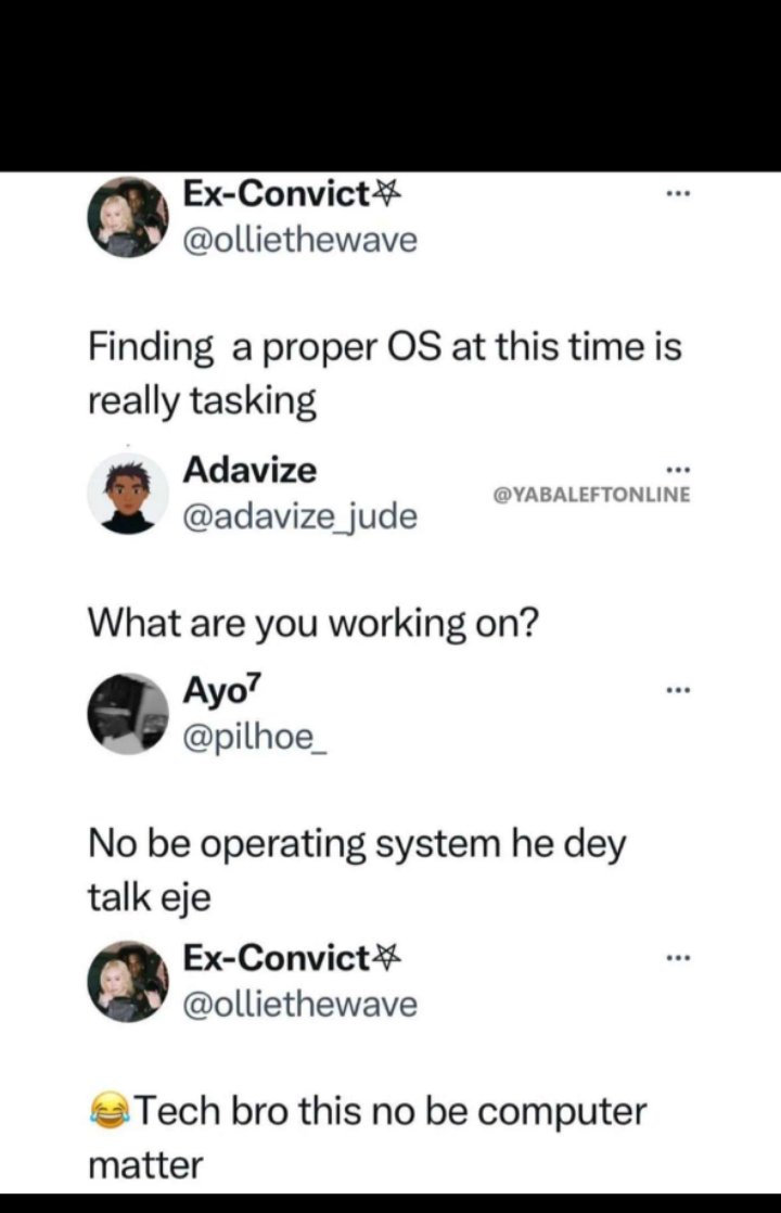 When <a href="/adavize_jude/">Adavize</a> been never dey fool.😔
Good times.