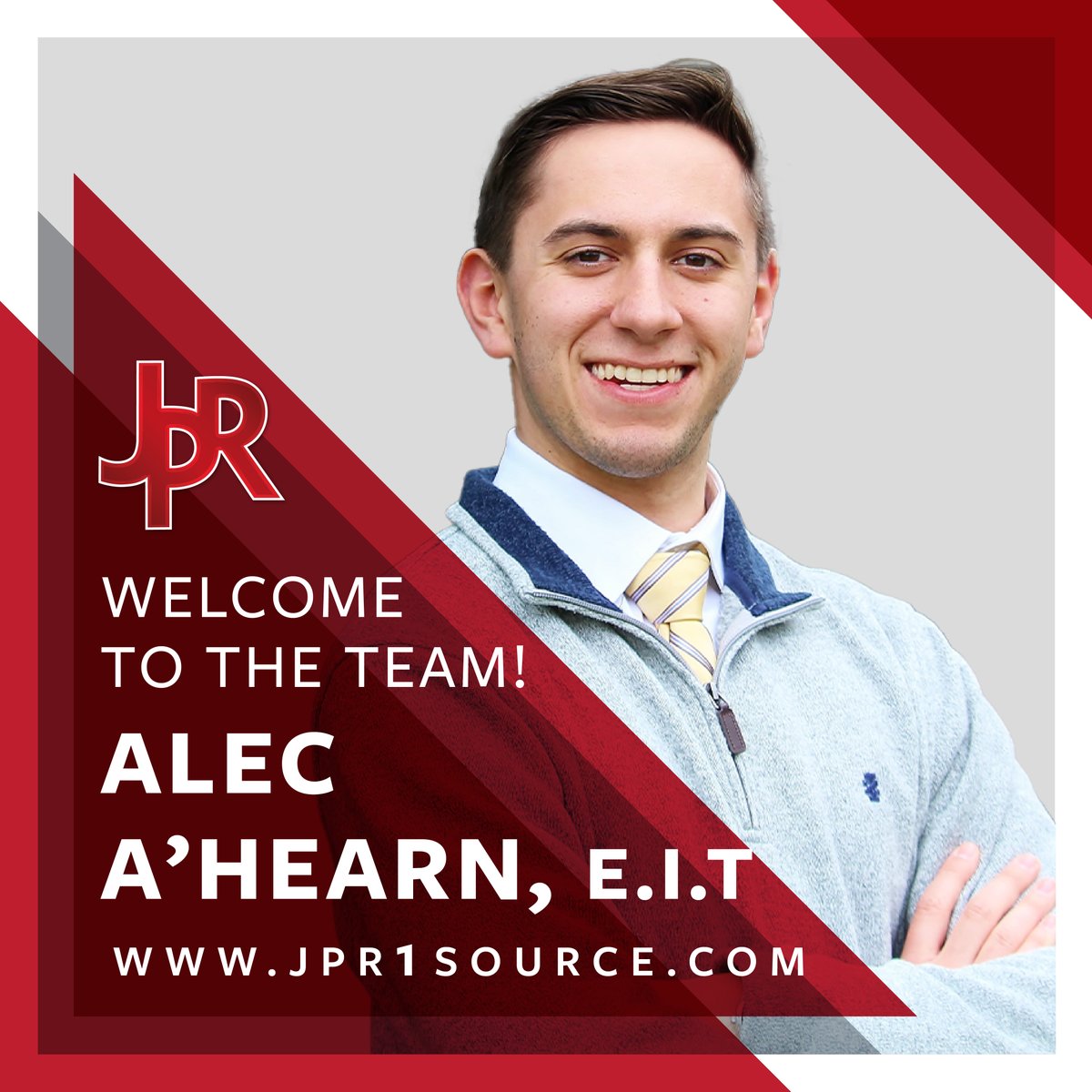 JPR1Source's tweet image. Help us give a warm welcome to Alec, JPR’s newest Graduate Engineer!

Alec earned his degree from PUFW. He’s most excited to dive into a variety of project types and get to know his new peers and colleagues here at JPR. Welcome to the team! #JPRTeam #GraduateEngineer
