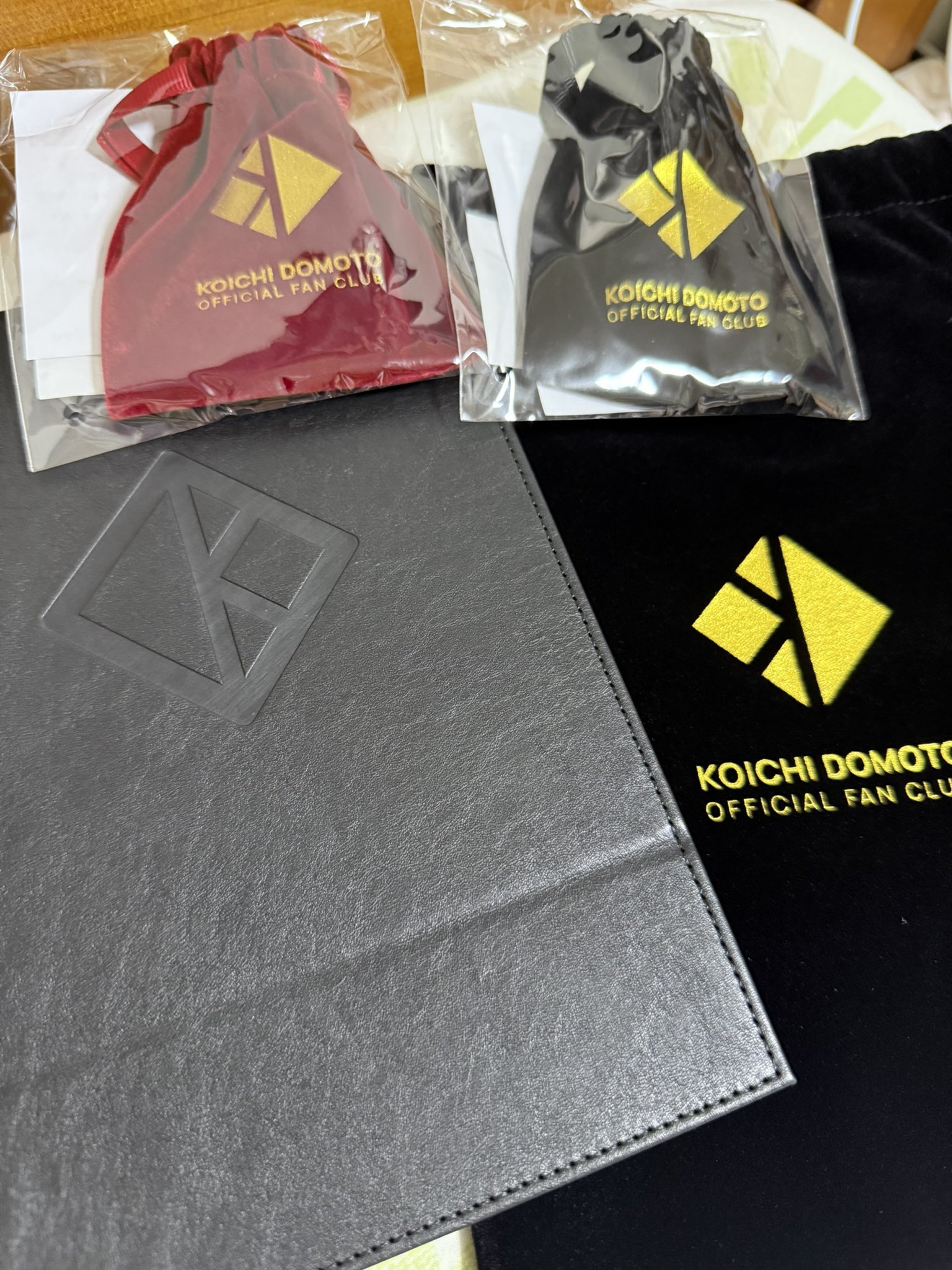 堂本光一　ファンクラブ限定　グッズ　折りたたみミラー　ヘアゴム 堂本光一 オフィシャルファンクラブ限定 グッズセット 堂本光一 ファン