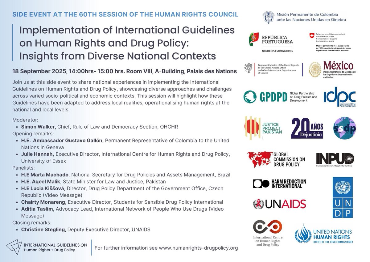 International Network of People who Use Drugs tweet media