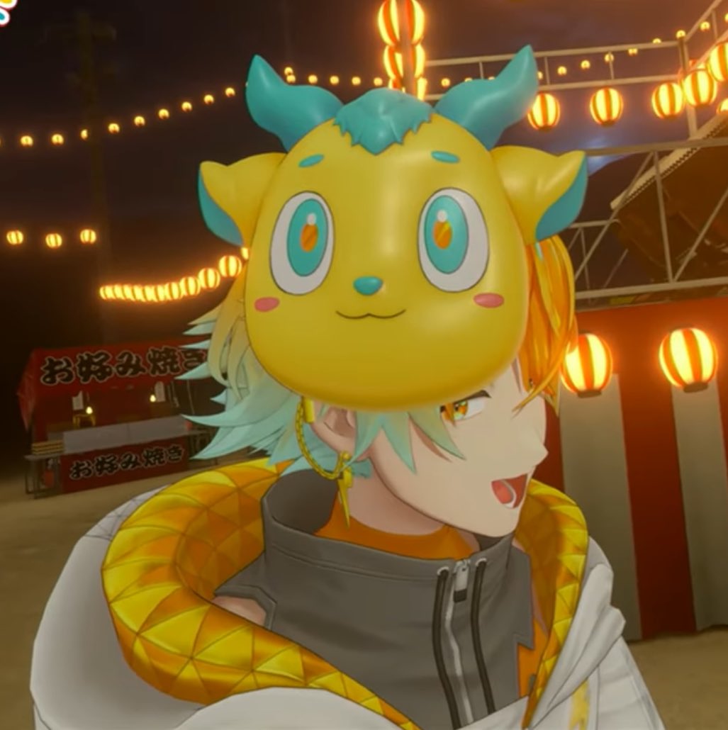 このお面見せてくれる🌩🦒さん好きすぎて狂う