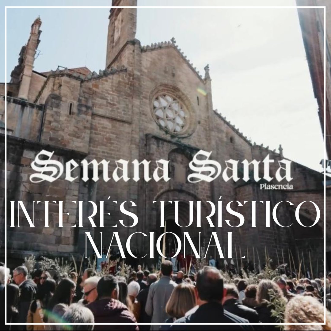 📢 ¡Gran noticia para #Plasencia!
Nuestra Semana Santa ha sido reconocida como Fiesta de Interés Turístico Nacional tras más de 800 años de historia viva 🙌
Gracias a cofradías, hermandades y vecinos por hacerlo posible.
¡Un orgullo para toda la ciudad! 💜
#SemanaSanta #Plasencia