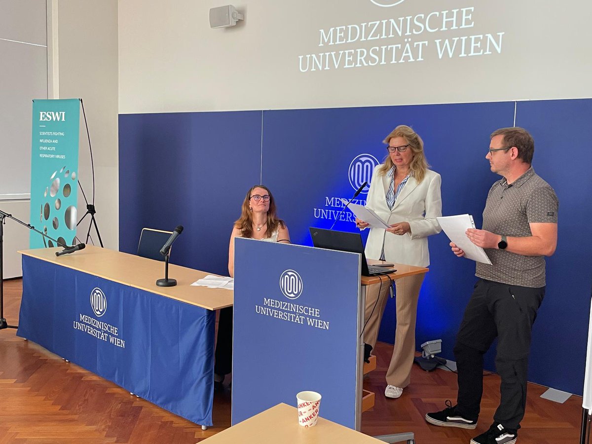 ESWInfluenza's tweet photo. 🌍 Today is #WorldPatientSafetyDay 💫 We are sharing the inspiring story of Anaïs & Davy Cotting ➡️
https://t.co/ayN0ac67bf
#ESWI #SciencePolicyInterface Roundtable 🇦🇹 @MedUni_Wien #ESWI member @florian_krammer & Monika Redlberger-Fritz
💡 Key highlights soon #ESWIEducationHub https://t.co/iNjTRpjmXy