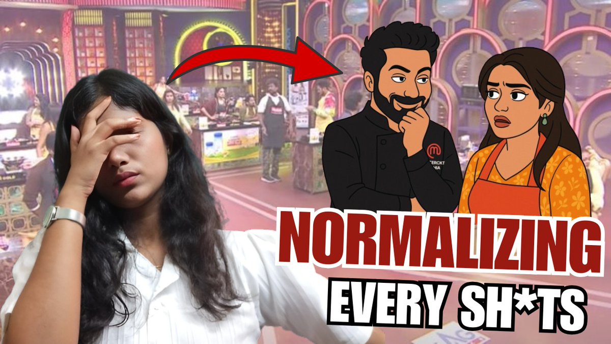 GomathiDesingh's tweet image. youtu.be/FYbTxQOs0ss?si…

Why are people normalizing everything?....🥲