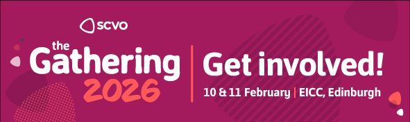 ACOSVO's tweet image. We’re delighted to be partners for the Gathering 2026 organised by SCVO! The largest free voluntary sector event in the UK is taking place at Edinburgh’s EICC on 10 &amp;amp; 11 February and you can get involved! 

Find out more ➡️ buff.ly/FeSIGCv