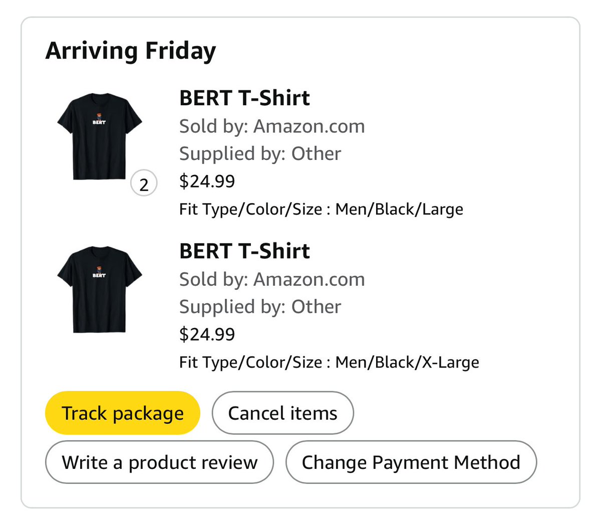 <a href="/bertcoincto/">Bert 🧸 🐶</a> Just bought a few for the fam!! $BERT