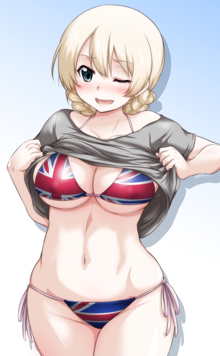 ダージリン(ガルパン) 「#ダージリン生誕祭2025 #ダージリン生誕祭 新作絵は間に合わなそうなのでとり」|鷹那２号のイラスト
