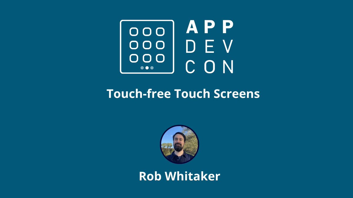 Appdevcon's tweet image. 🎤 Rob Whitaker spoke at Appdevcon! 

The talk &apos;Touch-free Touch Screens&apos; is now live!💪 🚀 

🎥 Watch it here: appdevcon.nl/session/touch-… 

#adc25 #accessibility #IOS #appdevcon