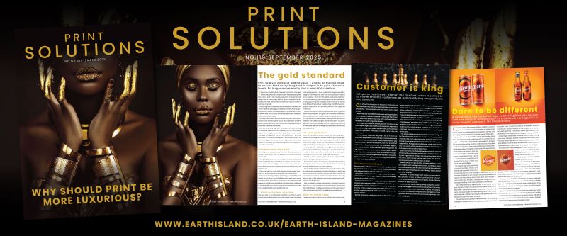 Keep up with the latest industry highlights!

The new issue of Print Solutions features @Fujifilm, <a href="/HeidelbergUK/">HEIDELBERG UK</a> &amp; <a href="/manroland/">Manroland Sheetfed</a> - plus news, views &amp; insights.

Read here: lnkd.in/dpW7USe

#PackagingSolutions #PackagingNews #PackagingIndustry <a href="/EarthIslandUK/">Earth Island UK</a> #Packaging