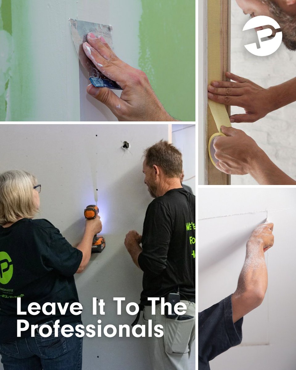 We know it’s tempting to grab a putty knife and do it yourself. But if you’ve ever ended up with uneven texture or scuffed paint, you’ll understand why a pro makes all the difference. Instead, trust us to deliver a seamless, professional finish!