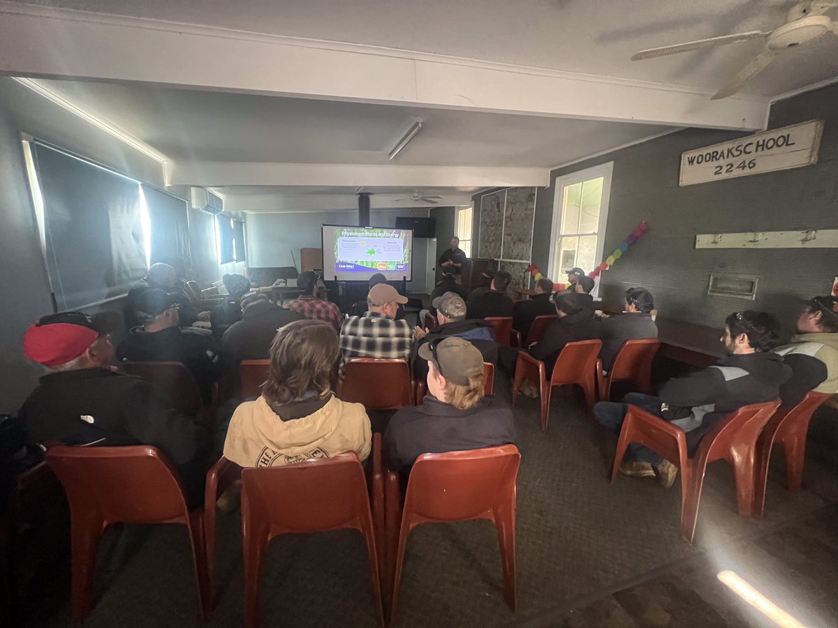 RodPohlner's tweet image. Great day put on at Woorak today. Lot of wonderful people passionate about ag sharing the good and the bad 😃