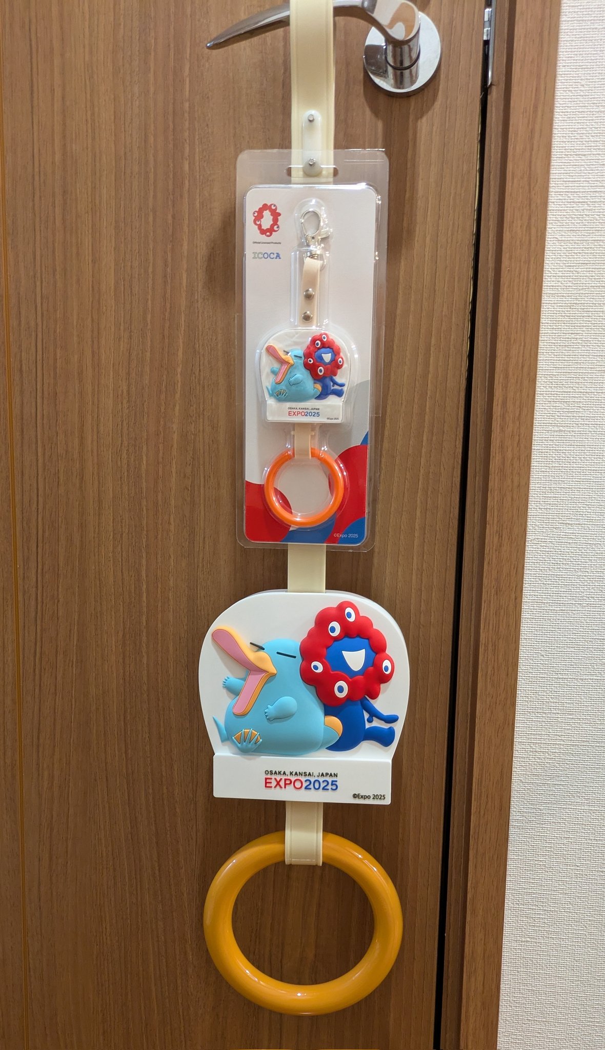 完売品 ミャクミャク イコちゃん 大阪・関西万博ラッピング環状線 つり