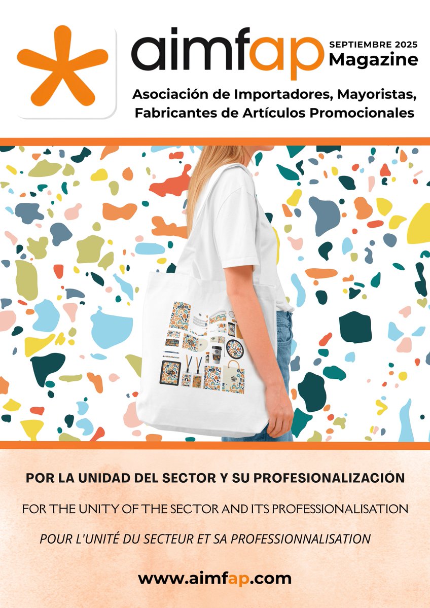 aimfap's tweet image. 📢 ¡𝗬𝗮 𝗱𝗶𝘀𝗽𝗼𝗻𝗶𝗯𝗹𝗲 𝗹𝗮 𝗿𝗲𝘃𝗶𝘀𝘁𝗮 𝗔𝗜𝗠𝗙𝗔𝗣 · 𝗦𝗲𝗽𝘁𝗶𝗲𝗺𝗯𝗿𝗲 𝟮𝟬𝟮𝟱!
Novedades, ofertas y lo más relevante del sector.
💻 Descárgala en PDF o formato interactivo 👉 
aimfap.com/nueva-revista-…

#Revista #AIMFAP #Publicidad #PromotionalGifts #Septiembre2025