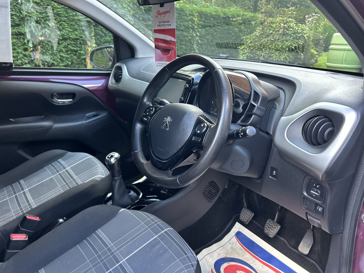 LOW MILEAGE PEUGEOT 108 !!
PEUGEOT 108 1.2 PURETECH MANUAL 5DR.
2016/66 PLATE+FULL HISTORY+2 KEYS+
REVERSING CAMERA+AIR CON+ALLOYS+
SUPERB CONDITION INSIDE AND OUT.
SMOOTH DRIVE WITH NO ISSUES.
FRESH SERVICE+NEW MOT+RAC WARRANTY+
OUR PRICE ONLY £5995