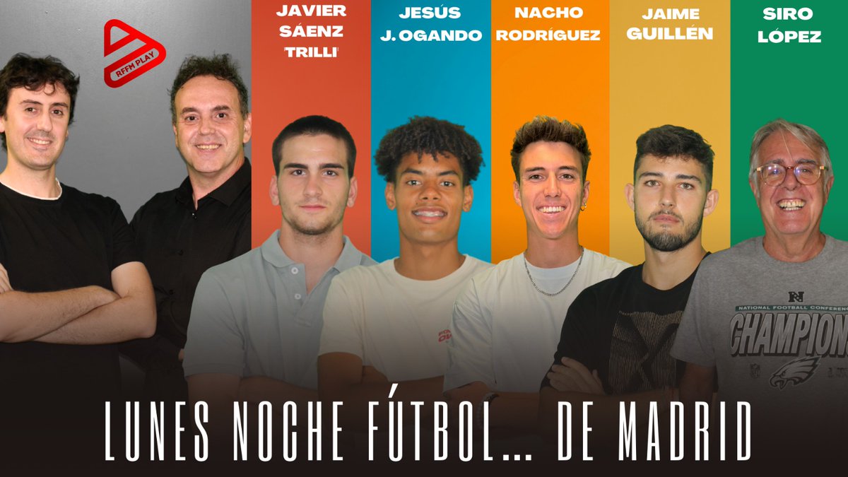 <a href="/diegogarcia00/">Diego García 🎙</a> <a href="/GabrielFdezG/">Gabriel Fernández</a> <a href="/CDGalapagar/">C.D. Galapagar</a> <a href="/Siello_Football/">Siello Football Club</a> <a href="/rcdcarabanchel/">Real Club Deportivo Carabanchel</a> <a href="/UnionAdarve/">AD Unión Adarve</a> 🎙️ Protagonistas Primera Autonómica

Grupo 1⃣
Beltrán Pérez (<a href="/CDCanillas/">CD Canillas</a>)
Jaime Guillén (<a href="/robledo_cf/">Robledo CF</a>)

Grupo 2⃣
Pablo Fernández (<a href="/efcdfortuna/">CD FORTUNA</a>)
Gonzalo Zamorano (<a href="/CD_El_Alamo/">Club Deportivo El Álamo</a>)

🎙️ Especial programa 'Escuela de Fútbol' con <a href="/sirolopez/">Siro López</a> 

📺 RFFM PLAY ▶️
🔗 rffmplay.es/videos/277931-…