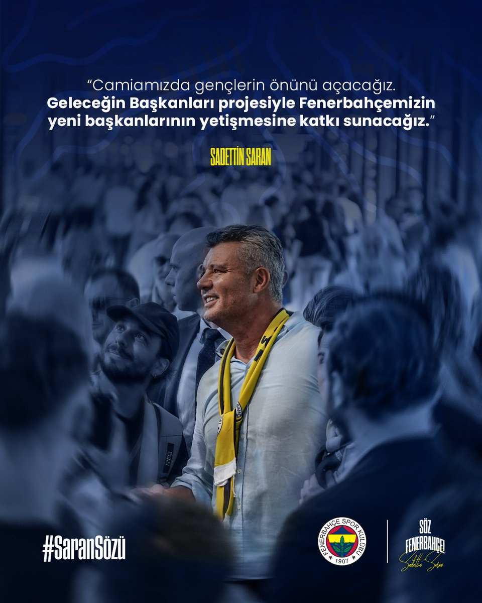 Camiamızda gençlerin önünü açacağız! 

#SaranSözü