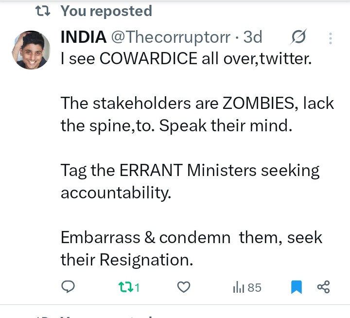 Why are you surprised??! He let Ambani have his Vantara &amp; reap the Profits of cheap Russian oil. 

He $wayed to the dance &amp; song by minors girls &amp; Entertained himself,on his visit to the devastated state of Manipur.

PM <a href="/narendramodi/">Narendra Modi</a> has the GALL to LOOT &amp; will continue to do so.