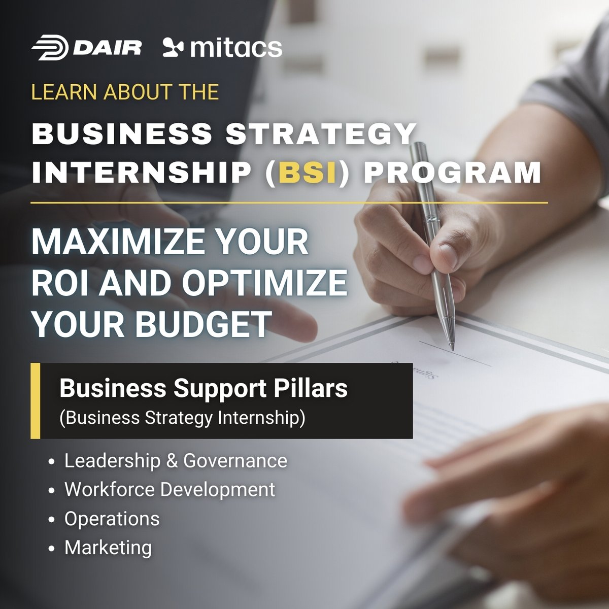 DAIR Hub (@dair_hub) on Twitter photo #WorkforceWednesday ⚒️ BSI Spotlight
Ready to elevate your business?
✅ Diverse academic backgrounds
✅ Strategic problem-solving
✅ Real-world impact
📝 Contact Steven Cargnello at communications@dairhub.com or visit us at dairhub.com/dair-and-mitac… #WorkforceWednesday ⚒️ BSI Spotlight
Ready to elevate your business?
✅ Diverse academic backgrounds
✅ Strategic problem-solving
✅ Real-world impact
📝 Contact Steven Cargnello at communications@dairhub.com or visit us at dairhub.com/dair-and-mitac…