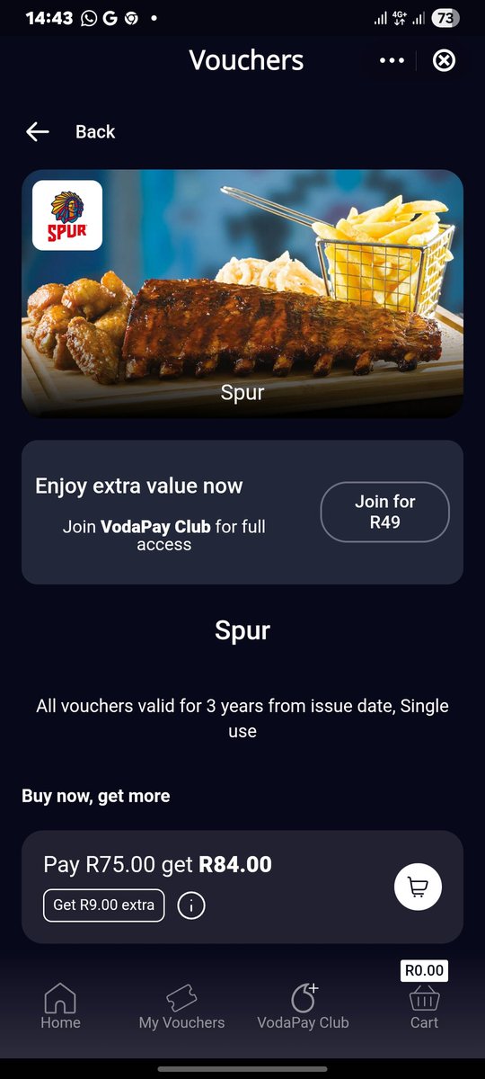 MotebejaneMpho's tweet photo. @VodaPay Spur remains the best.

#Vodacom
#Vodapay
#HeritageDay https://t.co/0Az2Ch73av