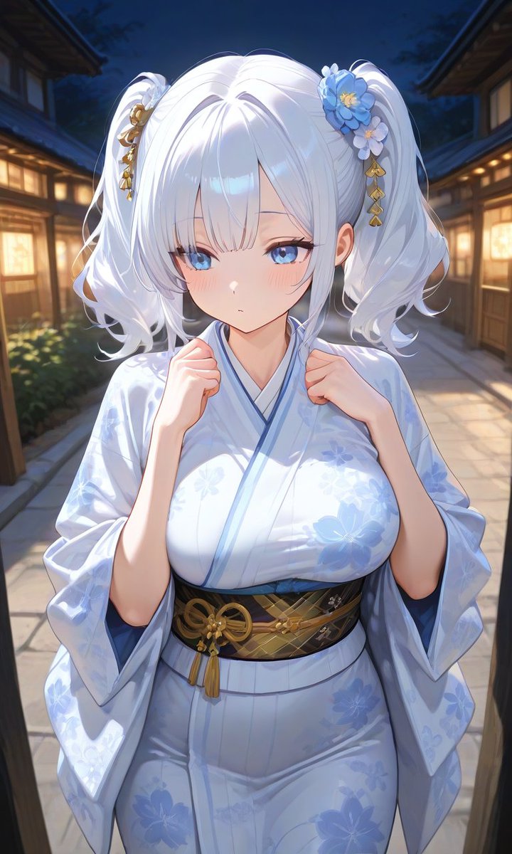 アールカタ Rkata@Aiイラスト (@rkata020) on Twitter photo #AIイラスト 偶然出来て気に入ったので新しい子を作成しています、和服メインのツインテールの子です
髪飾りはまだ決めてないのでテスト中 #AIイラスト 偶然出来て気に入ったので新しい子を作成しています、和服メインのツインテールの子です
髪飾りはまだ決めてないのでテスト中