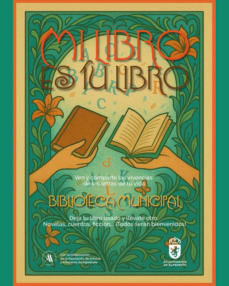 📚La Biblioteca Municipal cuenta ya con un espacio permanente para el intercambio de libros

🌟El objetivo es inculcar la pasión por las letras y favorecer las relaciones entre los amantes de la lectura. ¿Quieres compartir las lecturas que más te han gustado y conocer qué han
