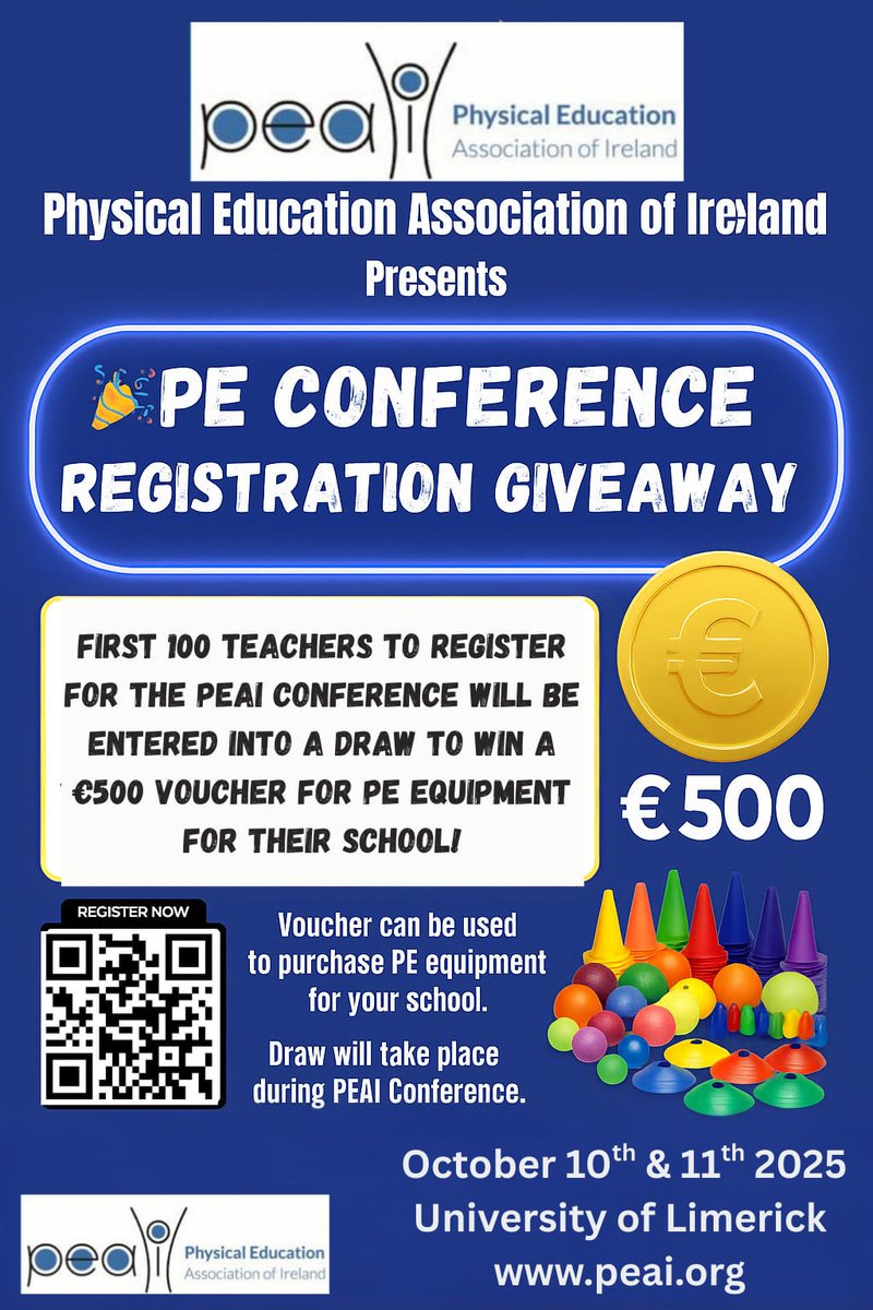 Well worth the trip to the peai conference. Registration now open. #lcpe #peteacher #pe