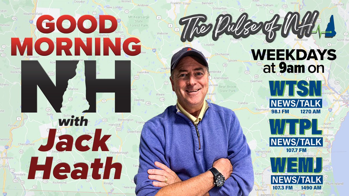 Excited to be running for Congress. Tune in at 9am this morning to hear me chat with <a href="/JackHeathRadio/">Jack Heath</a> in my first live radio interview of the campaign. <a href="/thepulseofnh/">The Pulse of NH - News Talk Radio Network</a> #nhpolitics #nh01