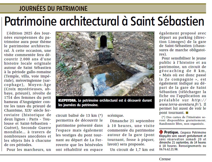 La Montagne Creuse 17/09/2025