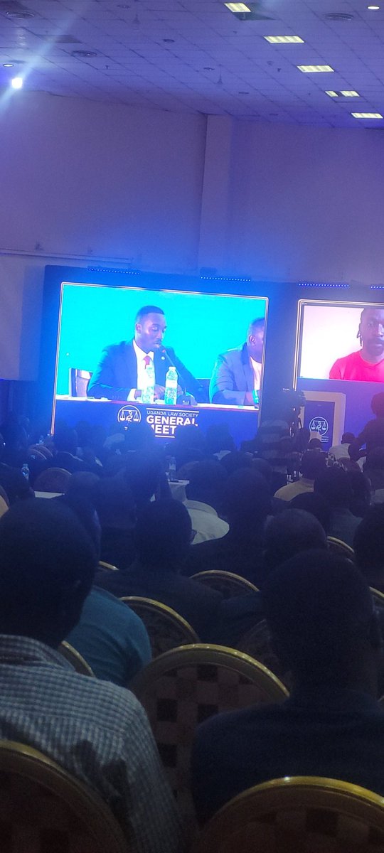SSEMAKADDE has opened UGANDA LAW SOCIETY GENERAL MEETING at IMPERIAL ROYALE HOTEL. His term will be extended by Resolution of Assembly..