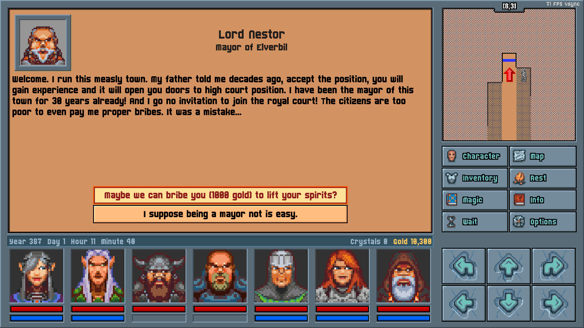 Progress report – Legends of Amberland III – 2025 Q3 

silverlemurgames.com/2025/09/17/pro…

#rpg #crpg #pixelart #indiedev #pcgaming #LegendsOfAmberland