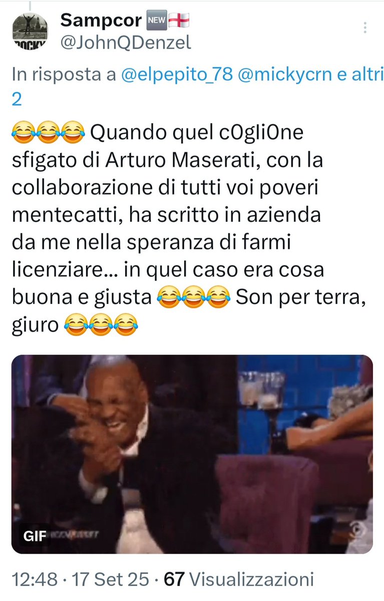 Me lo hanno oscurato perché ho scritto Maserati 😱😄