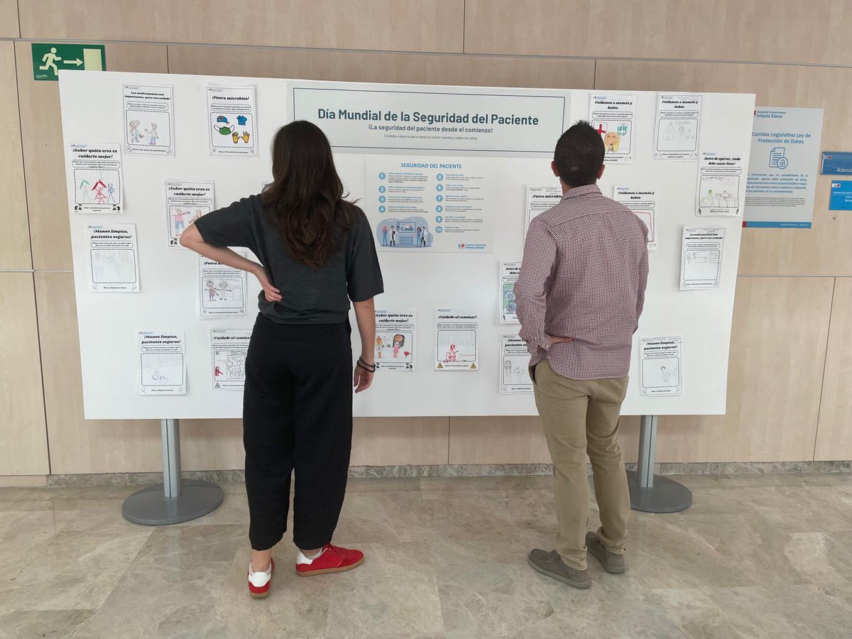 HUInfantaElena's tweet photo. Hoy hemos organizado en nuestro hospital, con motivo del #DíaMundialDeLaSeguridadDelPaciente, un concurso de dibujo infantil en el que han participado nuestros pacientes hospitalizados más pequeños y los hijos de nuestros profesionales https://t.co/mvCnaaljAw