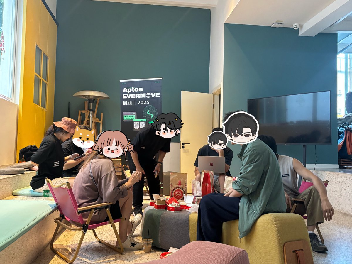 🧐 【Aptos EVERMOVE 昆山】导师“坐班”进行时……

⛽️为便于Builder们高效获取技术指导与生态支持的机会，alcove为此次活动打造了一个「随时可聊、有问必应」的加油站

🔥选手们就各自项目idea、技术难题与导师展开讨论，从智能合约优化到产品逻辑梳理，甚至现场代码调试——灵感与解决方案在碰撞中爆发