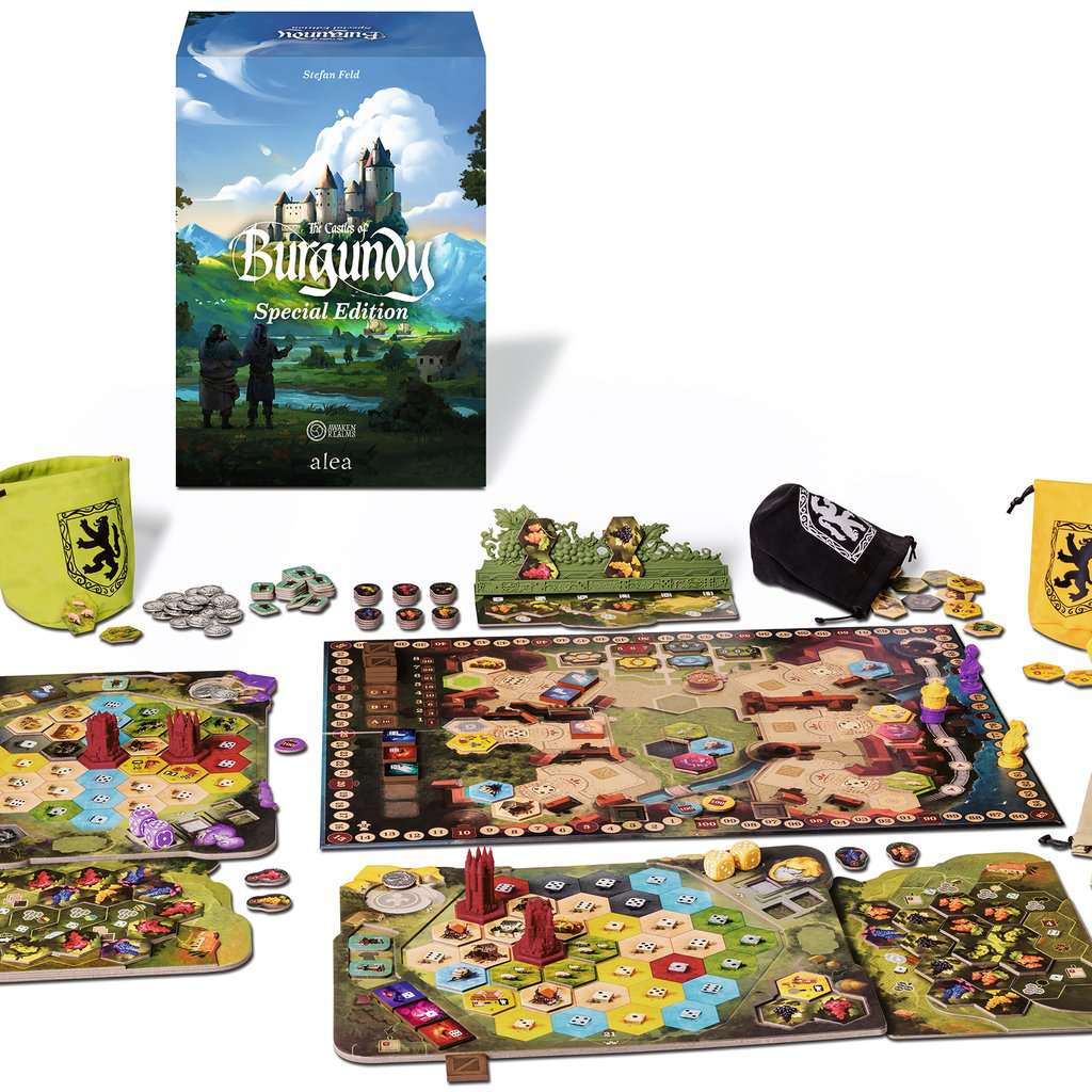 ReneCardsNL's tweet photo. New, The Castles of Burgundy.
Now available in de shop and webshop.

Castles of Burgundy is a legendary board game designed by Stefan Feld. In this unique experience, you step into the shoes of an aristocrat ruling a small principality. https://t.co/hilSfduaUJ