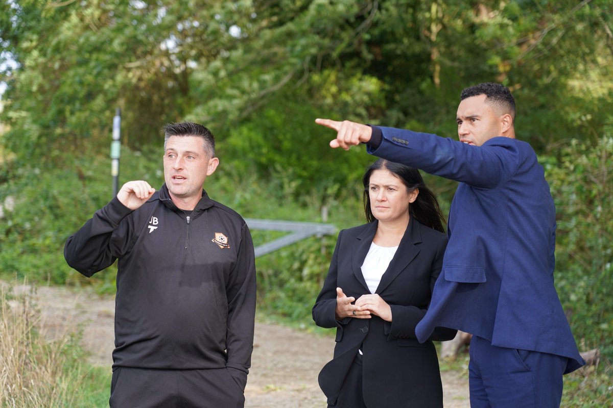 Callum Anderson MP (@_callumanderson) on Twitter photo A double dose of <a href="/bletchleyscotfc/">Bletchley Scot FC</a> this week! ⚽️
Great to welcome @LisaNandy to discuss how <a href="/UKLabour/">The Labour Party</a>'s £400m investment in grassroots sport is so important for health & inspiring the next <a href="/leahcwilliamson/">Leah Williamson</a>, as well as chat to the @FootballFoundn to explore funding opportunities. A double dose of <a href="/bletchleyscotfc/">Bletchley Scot FC</a> this week! ⚽️
Great to welcome @LisaNandy to discuss how <a href="/UKLabour/">The Labour Party</a>'s £400m investment in grassroots sport is so important for health & inspiring the next <a href="/leahcwilliamson/">Leah Williamson</a>, as well as chat to the @FootballFoundn to explore funding opportunities.