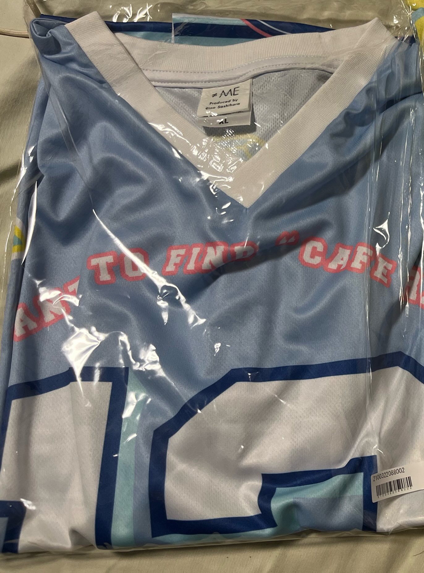 ノイミー 尾木波菜 メンバーカラーユニフォーム フリーサイズ