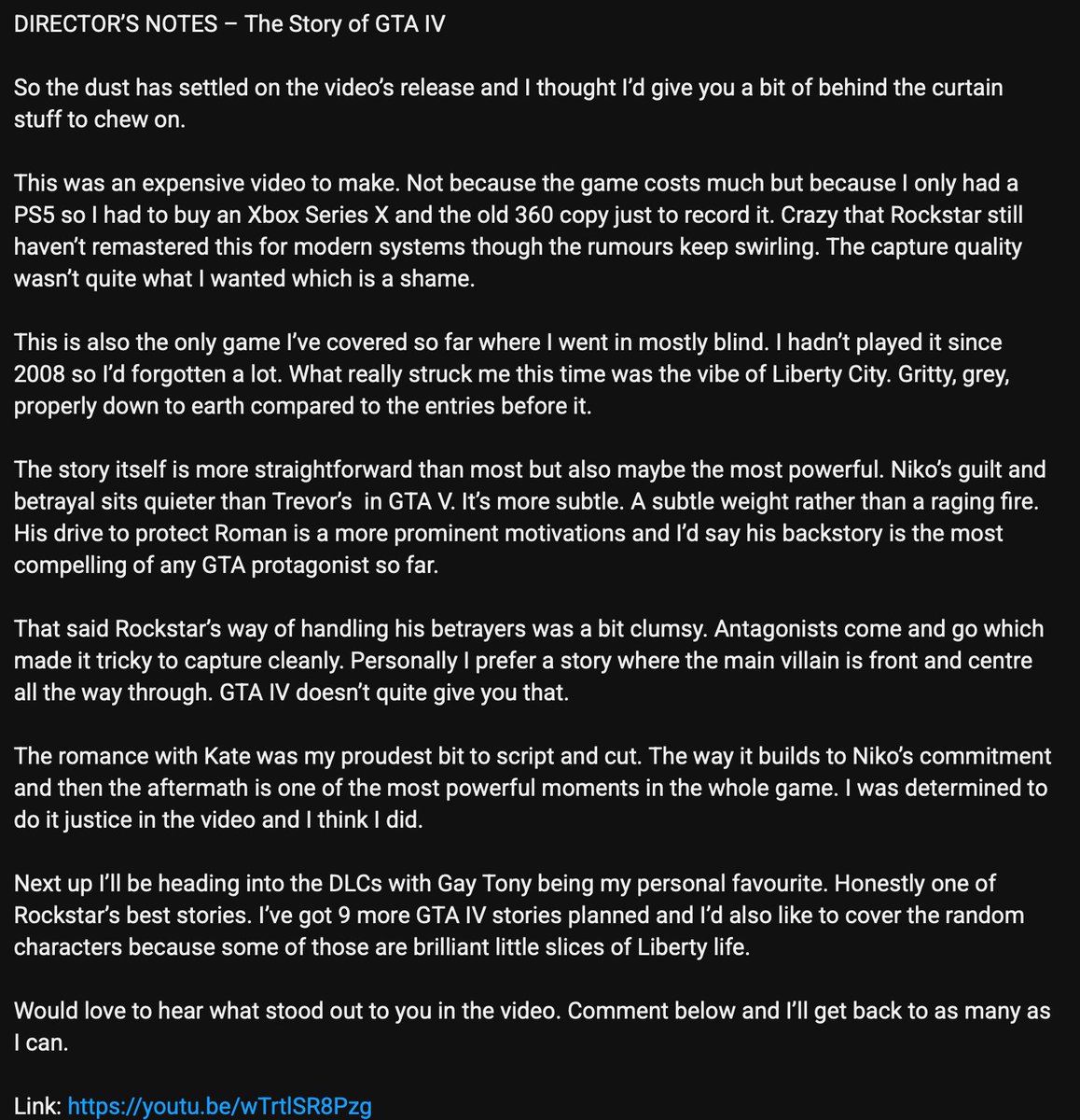 PWolfgames's tweet photo. Directors notes from The Story of Grand Theft Auto IV

https://t.co/3cyA5d4Q0x https://t.co/kxZ27YhhiC
