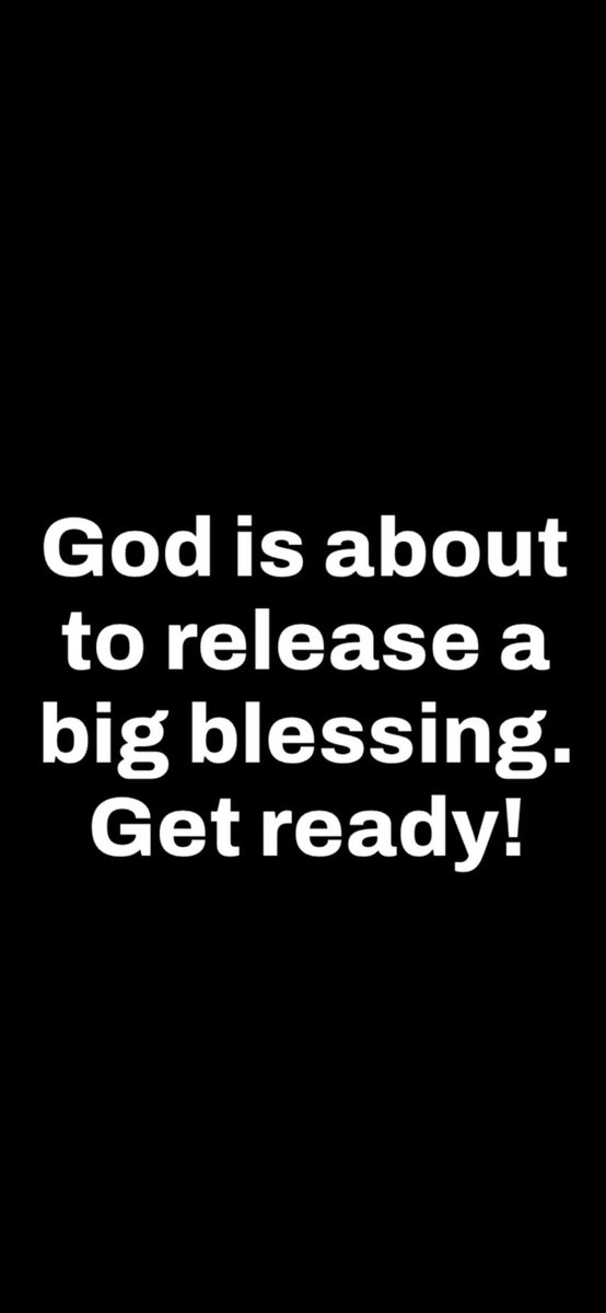 Your BIG BLESSING is COMING!