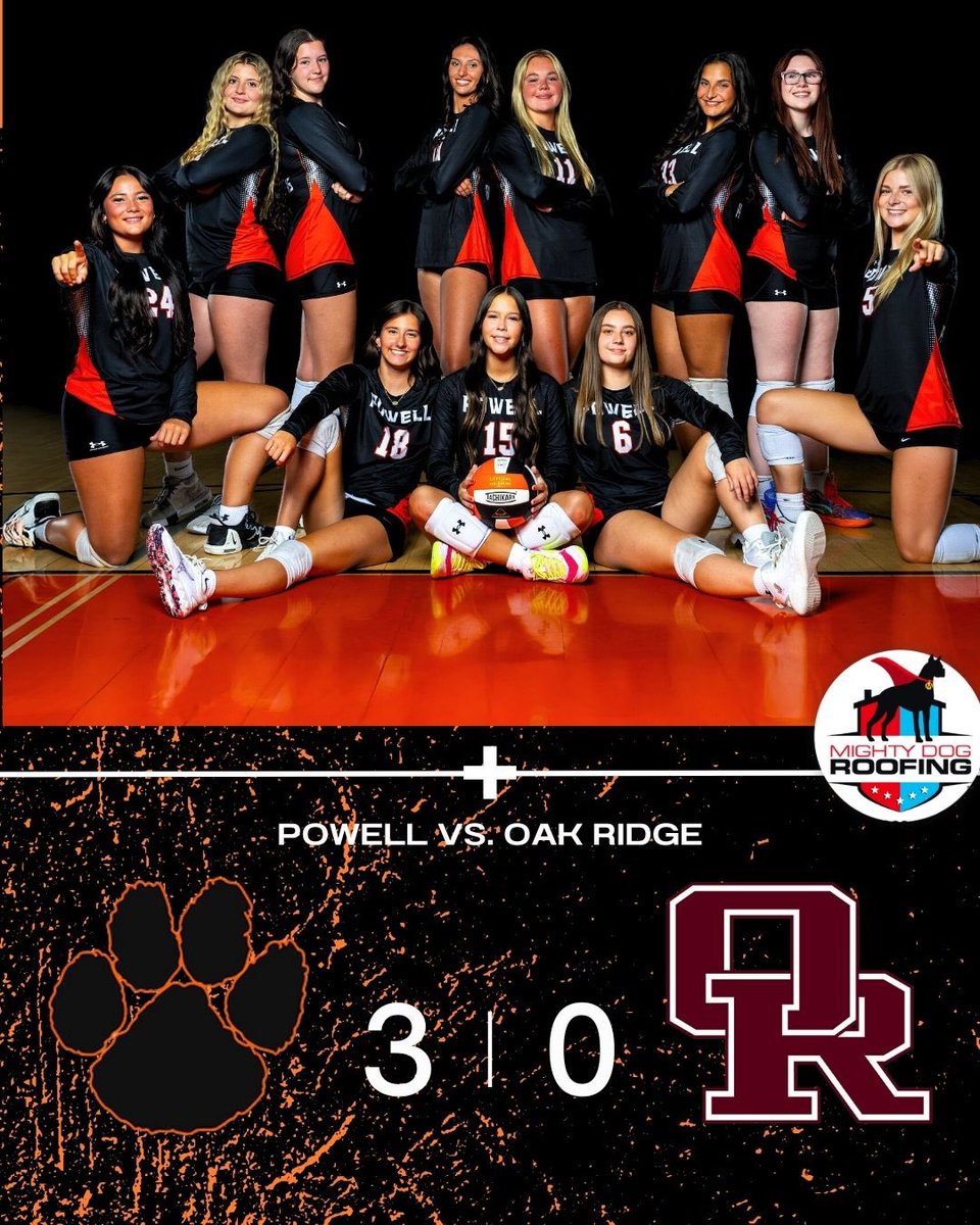 POWELL HIGH SCHOOL VOLLEYBALL tweet media