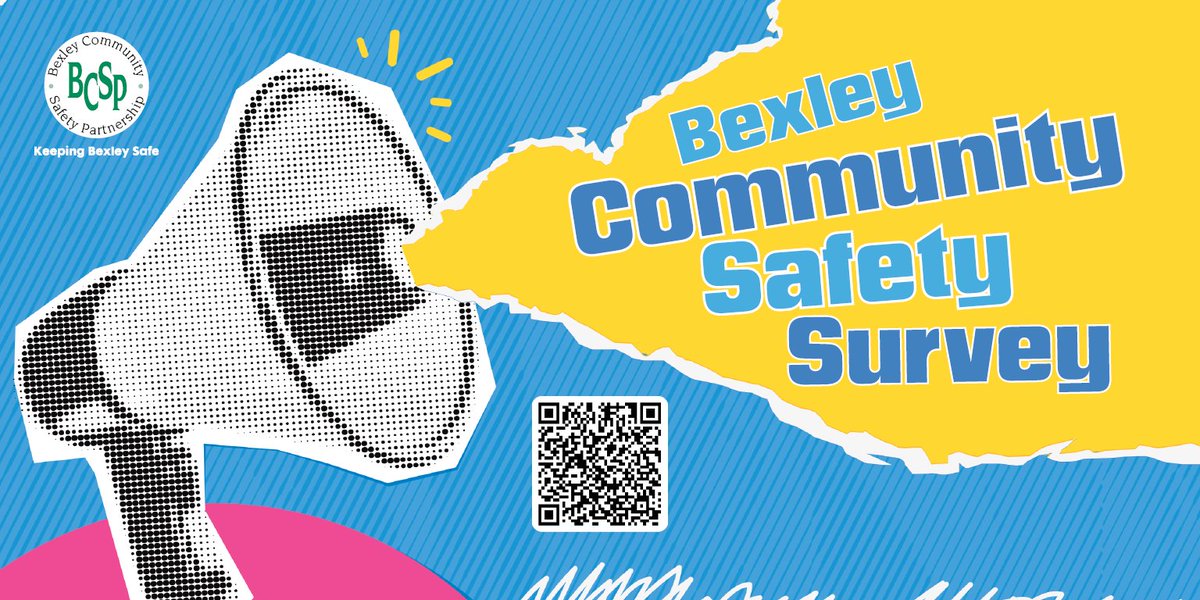 Live, work, or study in Bexley? We want to hear from you!

✅ The survey is quick, anonymous, and helps shape real improvements in our community.

🔗 Take the survey now: bexley.gov.uk/bcsp. Closing 31 Oct!

Together, we can build a safer Bexley. 💬💙