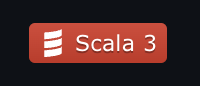 matej_cerny's tweet image. A nice little Scala 3 badge you can add to your repository 👇 #scala