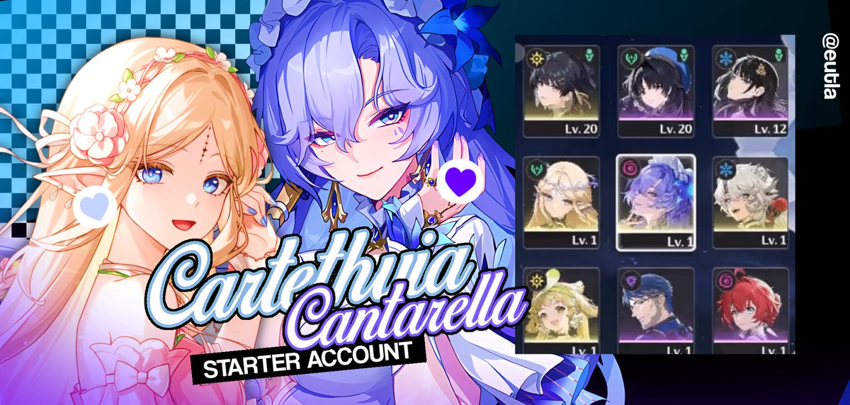 Lea • jual akun (@gajnyu) on Twitter photo WTS
STARTER 2 LIMITED (RARE)
CARTETHYIA + CANTARELLA + LINGYANG + VERINA
UL 10 — ALL UNSET
〕Akun wangi, starter premium.
〕F2P, no minus.
〕Log Kuro (take se-gmail) ✅
HARGA : 65k
Minat? DM langsung ke <a href="/gajnyu/">Lea • jual akun</a> ya 🩷 WTS
STARTER 2 LIMITED (RARE)
CARTETHYIA + CANTARELLA + LINGYANG + VERINA
UL 10 — ALL UNSET
〕Akun wangi, starter premium.
〕F2P, no minus.
〕Log Kuro (take se-gmail) ✅
HARGA : 65k
Minat? DM langsung ke <a href="/gajnyu/">Lea • jual akun</a> ya 🩷