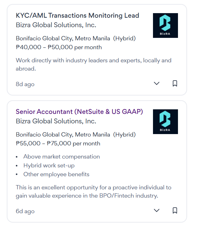 BizRa is hiring.. for those new to Telcoin, BizRa is a company that was created to help support $TEL for back-office services to local and offshore entities 🔥🔥🔥🔥

"BizRA Global Solutions, Inc. is a business process outsourcing company focused on providing back-office services