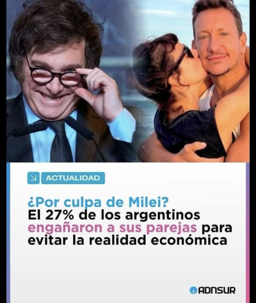 No te gorrean porque son putas, te gorrean por Milei