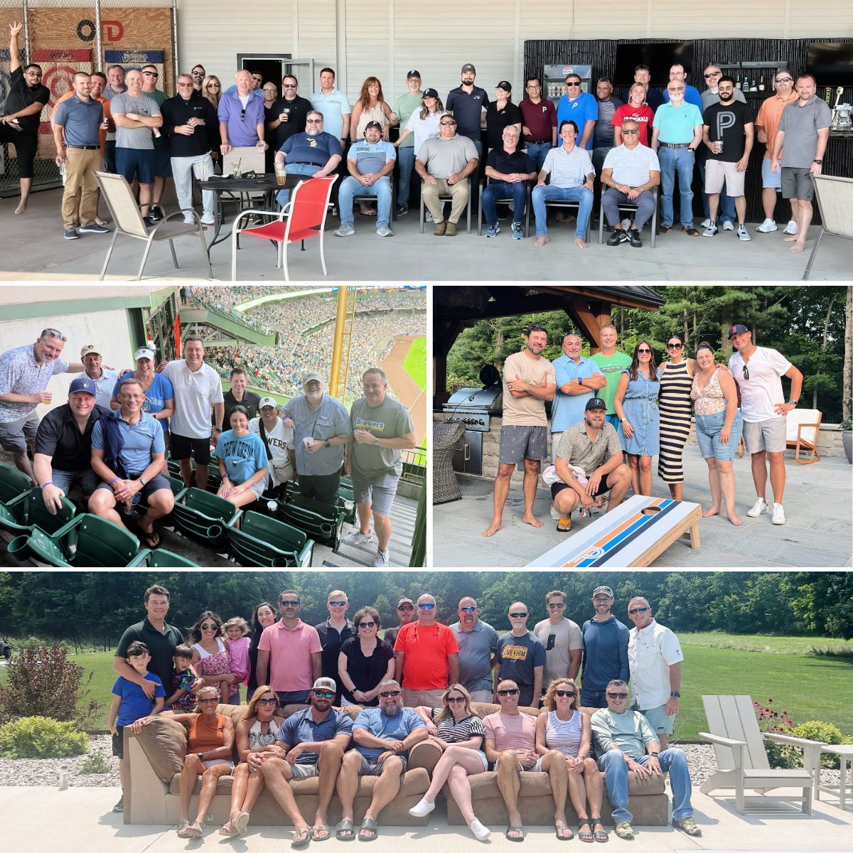 PDTechnology's tweet image. From backyard BBQs to ballparks, beach volleyball, and more! We are thankful for the opportunities for our teams to get together and have some summer fun.

#PeopleDrivenTech