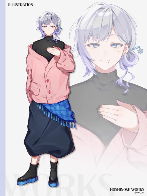 ✦ 𝗪𝗢𝗥𝗞𝗦 ✦ Li:start所属 霜焼冬至様 お仕立てさせていただきました! #commission
