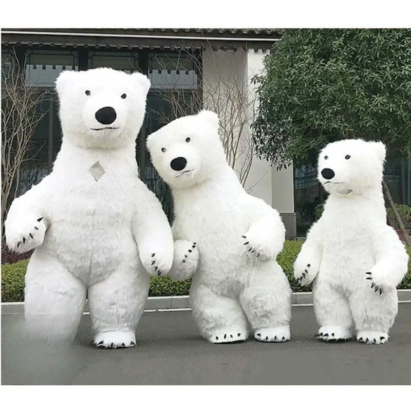 CostumeKart's tweet photo. Make every event memorable with our Polar Bear Inflatable Mascot Costume! Easy to wear and perfect for all ages! Grab it now for just ₹27,000! #CostumeKart #PolarBear #EventFun https://t.co/9H16r9wmlT https://t.co/zEogcGzH9X