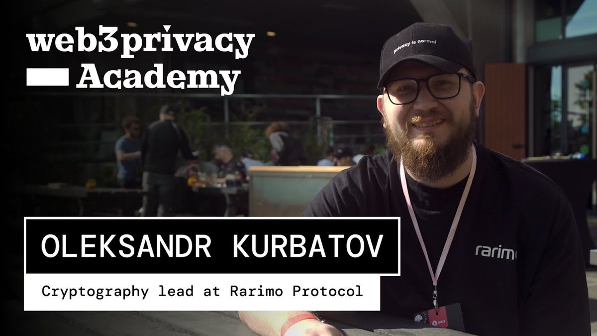 web3privacy's tweet image. Digital Protests = the Future of Democracy?
@olkurbatov (@distributedlab & @Rarimo_protocol)
breaks down how ZK tech powers anonymous voting, verified protests & privacy-preserving identity.
Watch the full interview
youtu.be/6SVv1c3cd4w